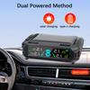 Auto Security Alarm Systems Digital LCD Display Universal USB / Solar TPMS Tyre Temperature Monitor Car Tire Pressure Monitoring System