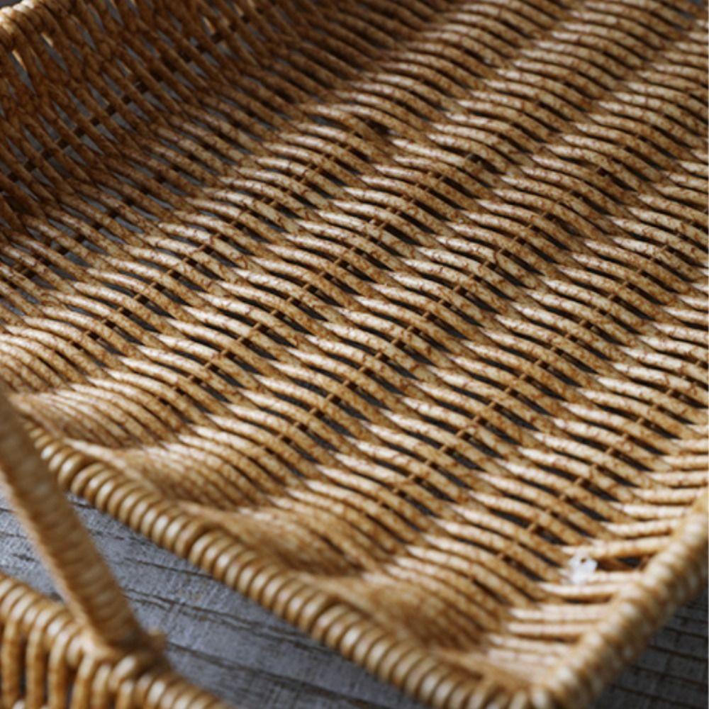 Square Snack Rack Plastic Dried Fruit Tray New Chinese Style Fruit Storage Tray Party Celebration