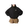 Puma FW23 Бренд Логотип Печатный Спортивный Повседневный Ветровка Длинный Рукав С Капюшоном Куртка Женские Куртки Черный 678351-01