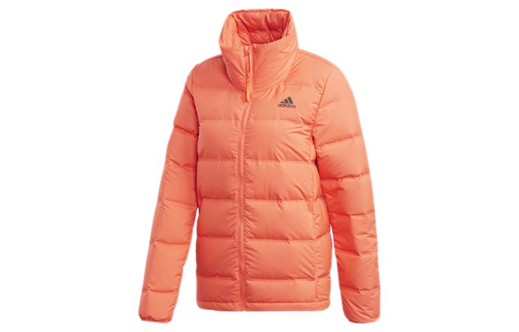 adidas Женская зимняя пуховая куртка глубокого кораллово-розового цвета FH6636