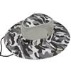 Fashion Outdoor Wide Brim Camouflage Fisherman Bucket Boonie Hat Anti UV Cap