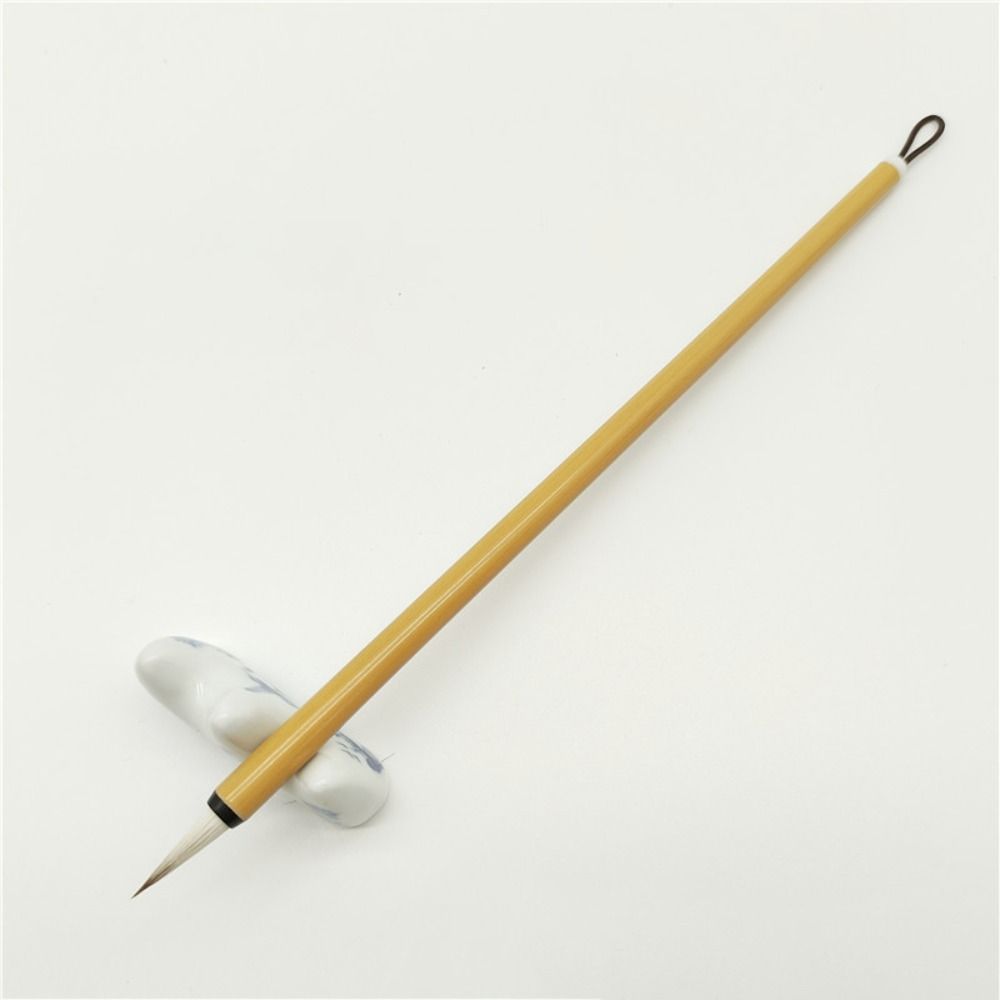 Портативная китайская каллиграфическая кисть для рисования, крючок, ручка, художественная ласка, кисть для волос, студент