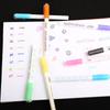Double Line Pen 8 / 12 Colors 1-3MM Multicolor Glitter Marker Colorful Highlighter Fluorescent Marker Outline Pens