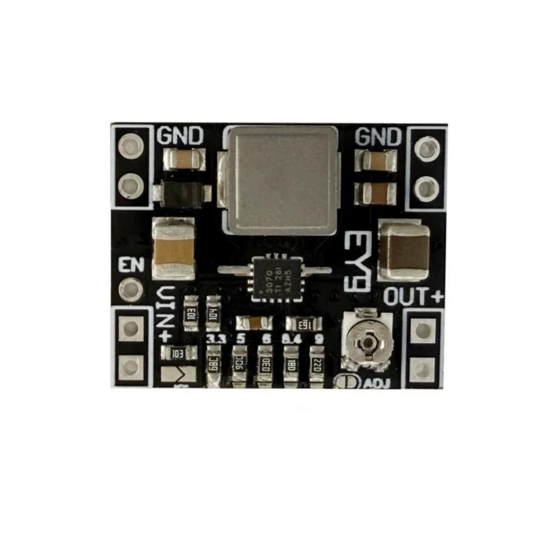 Buckk Boost Converters 2A Current 2.8V 16V Input Ranges Adjustable Voltages Output Thermals Protections Circuits
