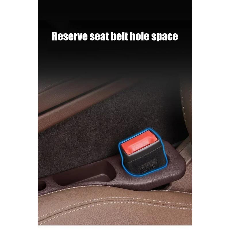 Автомобильный PU-заполнитель зазоров для боковых швов, универсальный, герметичный, органайзер для хранения зазоров для сидений, аксессуары для салона автомобиля, 1 пара