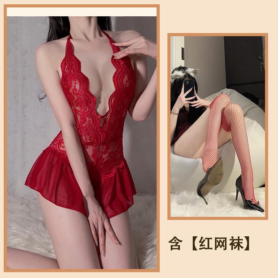 Сексуальное нижнее белье прозрачное кружево сексуальное искушение комбинезон страсть открытый файл бесплатно чистое желание костюм женщины