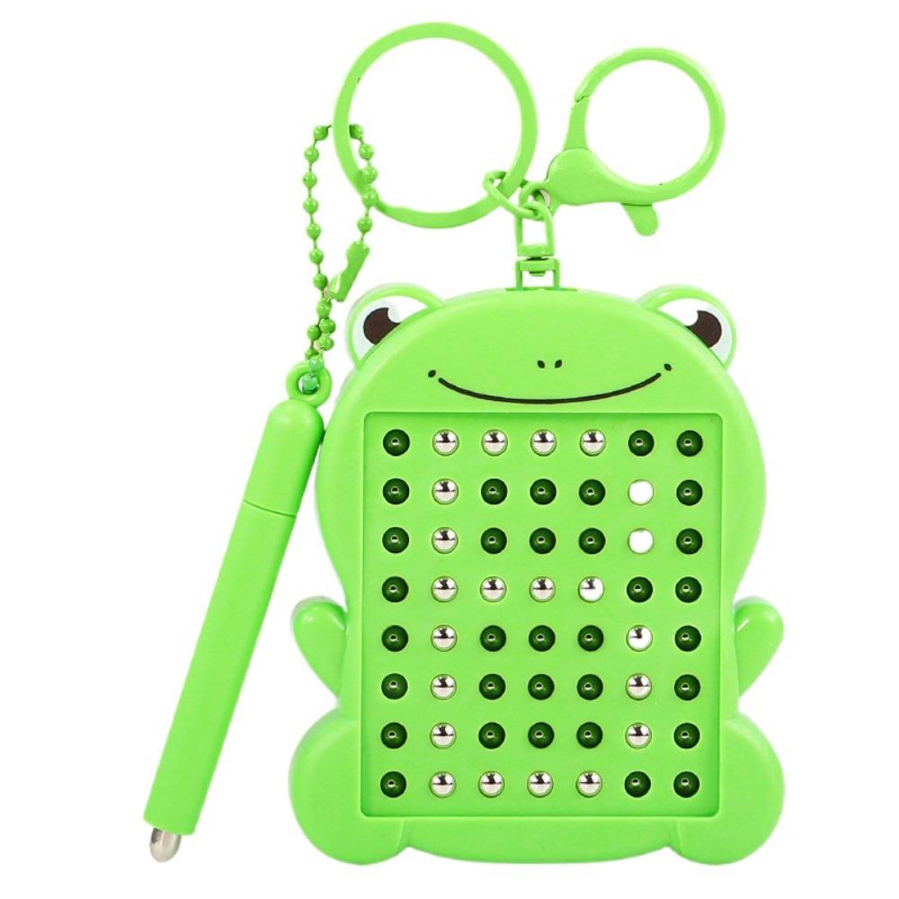 Доска для рисования со стальным шариком, брелок для сумки, магнитная доска, кулон, подарки для малышей