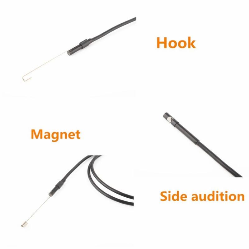 OTG 7 мм USB эндоскоп инспекционная камера бороскоп водонепроницаемый 6 светодиодов для Android