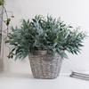 1Pc Artificial Willow Wicker Leaves Fake Green Plant Foliage Wedding Home Decor Christmas Ornament