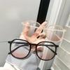 Новые очки Blush, совместимые с миопией, женские плоские очки, очки-артефакты без макияжа с румянами, подходят для макияжа и без него
