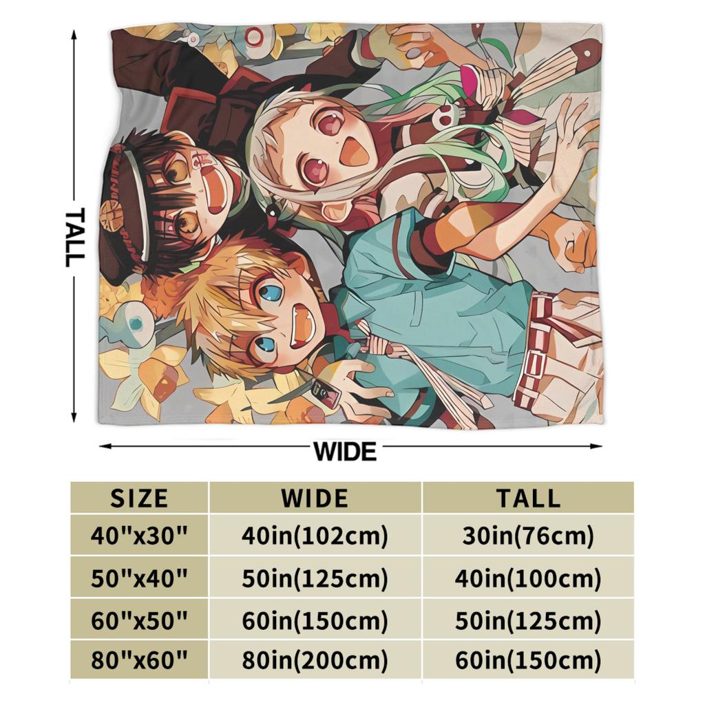 Аниме одеяло «Туалетный мальчик Ханако» Мягкие Теплые Плюшевые Покрывала для Постели Дивана Кресла Кровати Фланелевое Покрывало Покрывало для Кровати