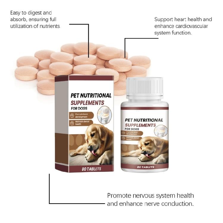 For Supplements Calciums Dogs Dog 80 Tablets With Natural Milk Extracts Chewable Calciums Supplements For Dog