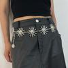 Punk Hip Hop All-match Waist chain sun Vintage Metal Womans Belt For Dress Vintage High Waist Chain Belt for Women