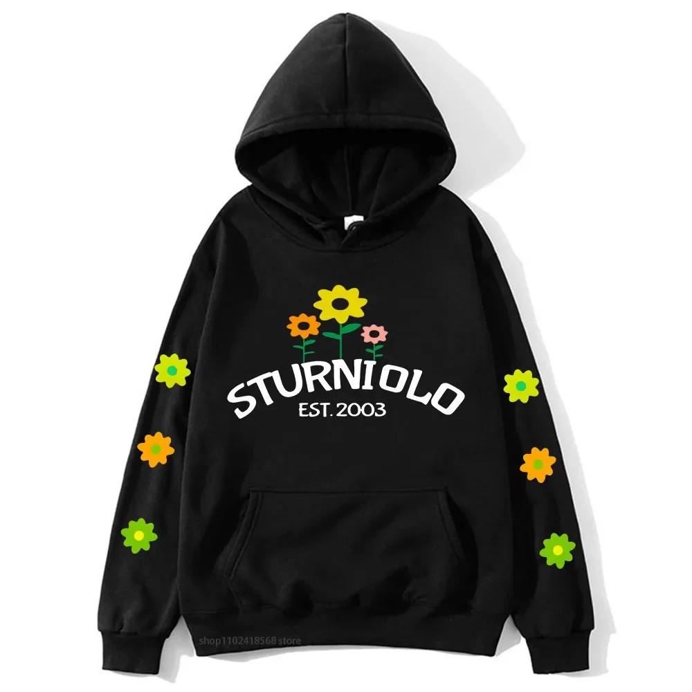 Merch Sturniolo Triplets Hoodie Men Punk Sweatshirt Y2k Let's Trip свитера Streetwear Длинные рукава Harajuku Casual