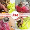 Fashion Pet Cat Grooming Nail Clipping Bathing Restraint Bag No Bite Scratch Fitted Mesh Bag