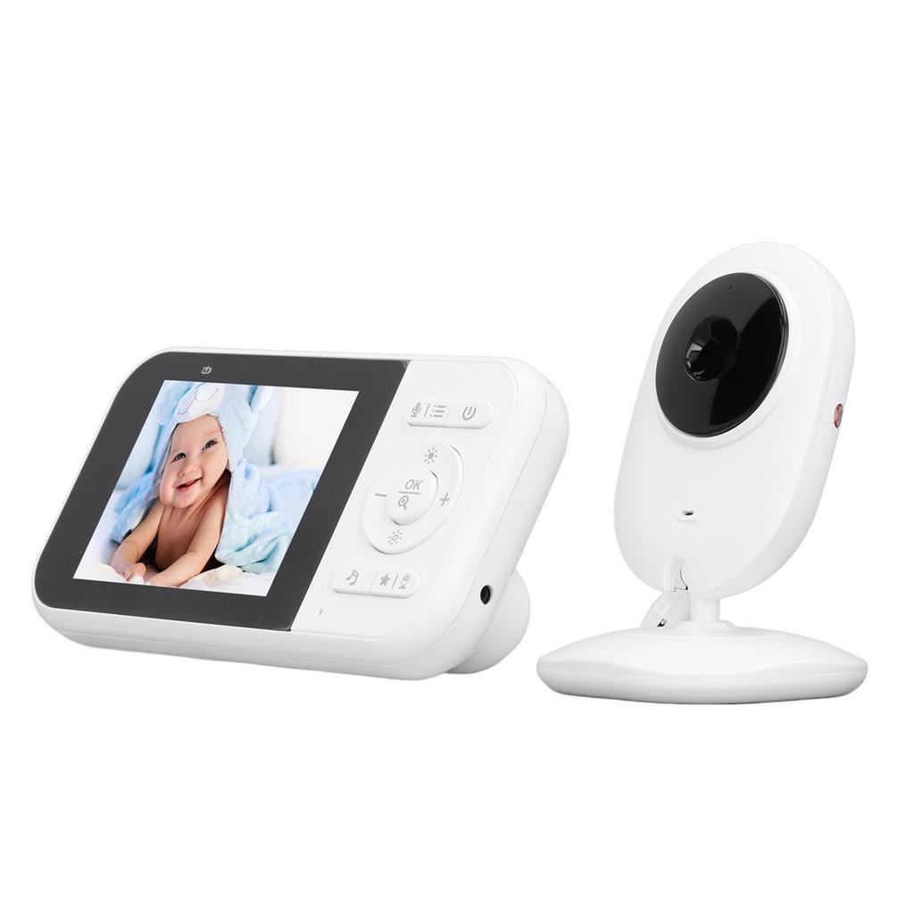 Видеоняня Монитор Безопасности в Реальном Времени Высокой Четкости Цифровое Ночное Видение Беспроводное 2-стороннее Видео