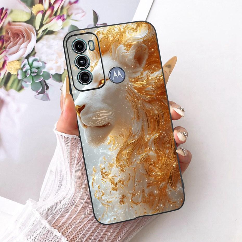 Fashion Cool Case For Motorola Moto G60 G40 Fusion Soft Black Silicone TPU Back Cover For MOTO G60 G40Fusion Phone Cases