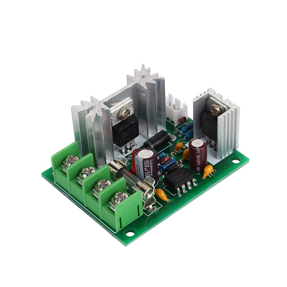 Ширина импульса ШИМ DC контроллер скорости двигателя 12V24V30V 120W универсальный контроллер переключатель с предохранителем