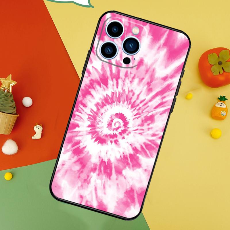 Tie Dye Trippy Phone Case For iPhone 17 Pro Max 16 15 13 12 11 14 Pro Max Plus 12 13 Mini 16e 17 Air Cover