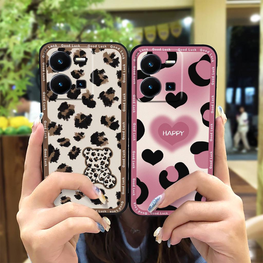 Cartoon Shockproof Phone Case For VIVO Y35 4G 2022 Anti-dust TPU Cover Waterproof Soft case Full wrap Silicone Cute