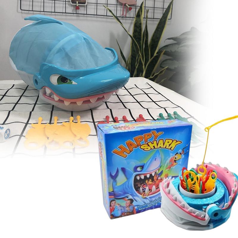 Игра «Акула кусает» Веселая акула Семейная игра для детей Рыбалка Рождественский подарок Игрушки Розыгрыш