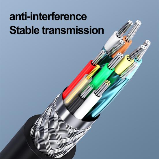 Долговечный удлинительный кабель USB 1 м/2 м, портативный медный сердечник, передача файлов