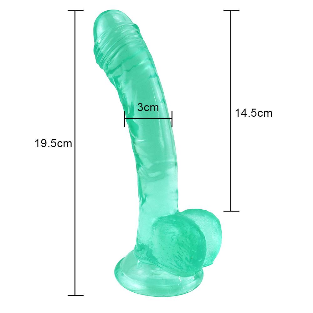 Реалистичный мягкий фаллоимитатор MoDi, секс-игрушки для женщин с толстой головкой и мощной присоской, жесткий член