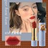 Pretty Beauty Milk Tea Bear Velvet Lipstick Matte Finish Natural Look Whitening Student Lipstick Non-Fading Waterproof Non-Stick Cup