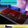 Anime NARUTO Akatsuki Mousepad Large Desk Mat Keyboard Ergonomic Office Rubber PC Non-slip Anti-fray Home Custom Game