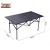 Outdoor Foldable Camping Table and Chair Set