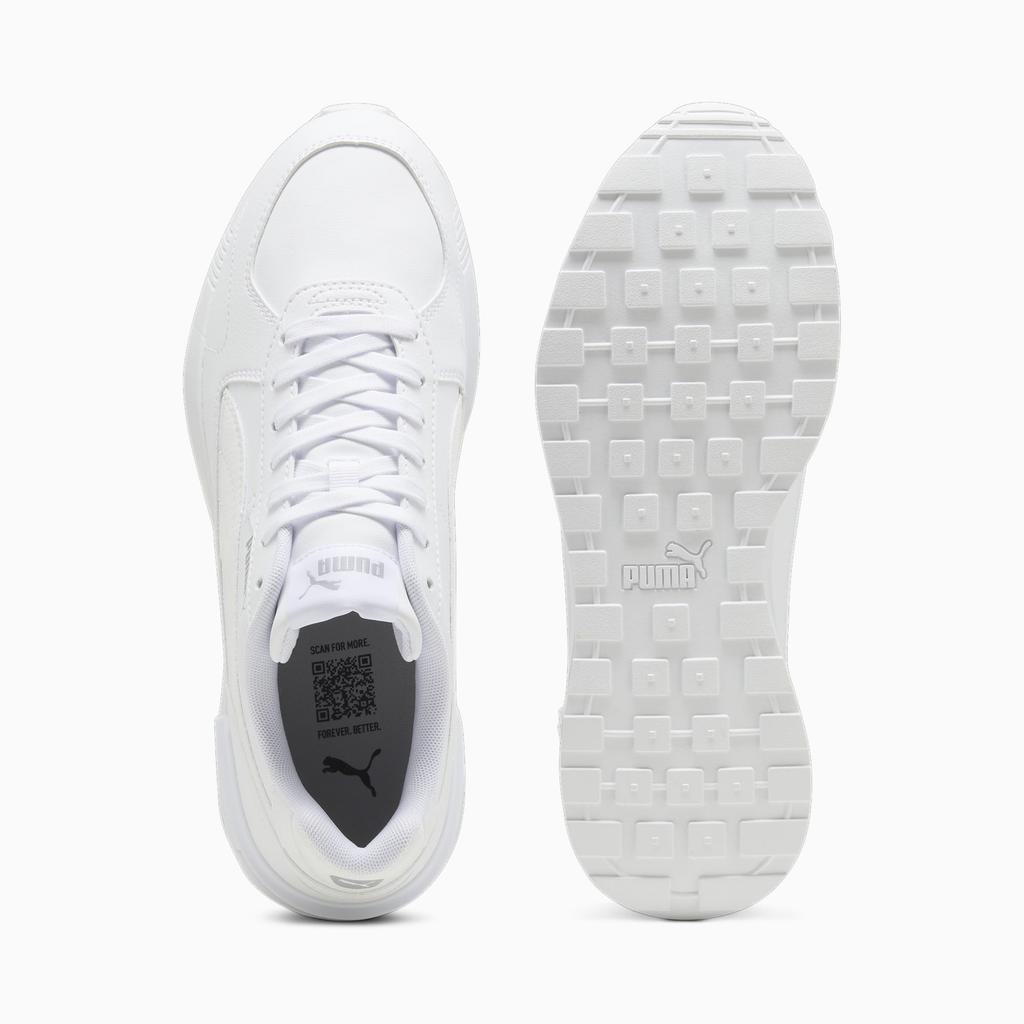 Buty sportowe damskie Puma Graviton Sl 2 White White Gray SoftFoam+ białe (395378-02)