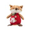 Country Living Fabric Sitting Foxes Christmas Decoration Set (Pack of 2)
