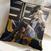 Game Genshin Impact Navia Pillow Case Square Pillow Bedroom Sofa Leisure Comfort Cushion Car Home Decoration