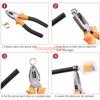 75PCS Boxed Clamps Color Zinc Plated Elastic Clamps M6M7M8M9M10 Pipe Clamp Ring Set