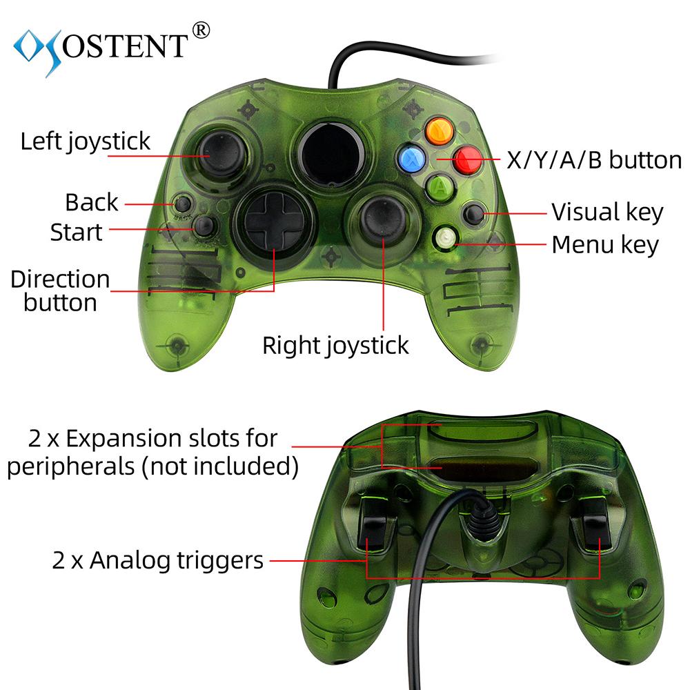 Проводной игровой контроллер для Xbox старого поколения Проводной геймпад Игровой джойстик Joypad для Microsoft Xbox