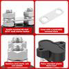 Bus Bar Reliable Power Distribution Block M8 Battery Distribution Block Battery Wire Terminal Block Double 5/16 inch Studs