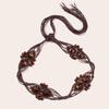 Bohemian Handmade Resin Beaded Knotted Women's Belt