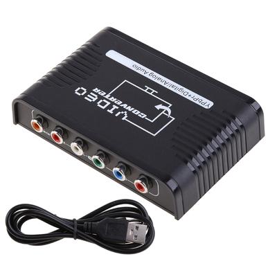 Совместимый с HDMI на компонентное видео 1080P (YPbPr) для адаптера-конвертера Scaler с поддержкой коаксиального + R / L аудиовыхода