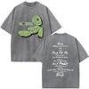 Korn Tour 2026 Merch Vintage Washed T Shirt Fan Gifts Metal Gothic Rock Band T Shirts Men Casual Oversized Short Sleeve T-shirt