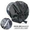 Large 60cm Diameter X 60cm High Cargo Lifting Bucket with Drawstring Closure and PE Panel Base, Maximum Load Capacity 100kg