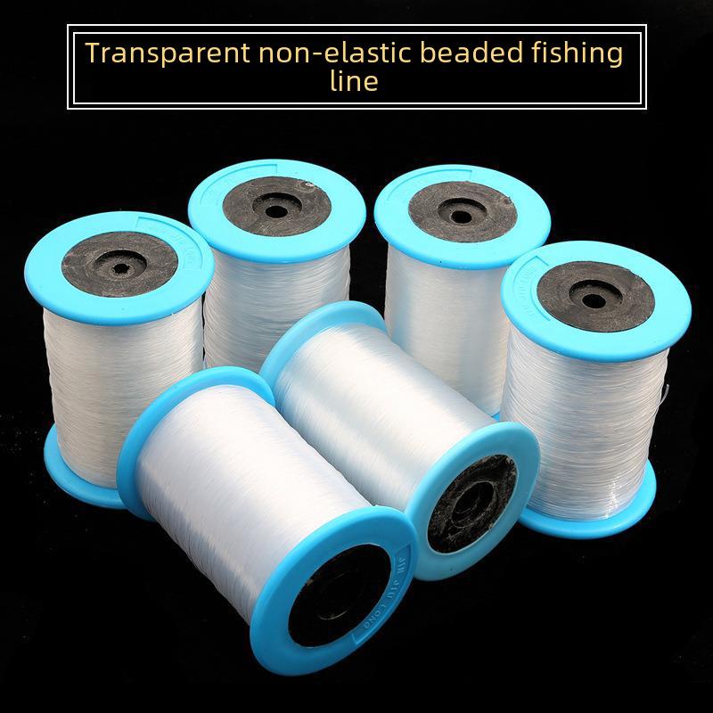 Clear Non-Elastic Beading Line for Handmade Jewelry and DIY Crafts