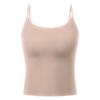 2026 Camisole для трансграничной электронной коммерции со встроенными чашечками бюстгальтера - Универсальный топ для ношения под одеждой и как самостоятельный элемент с стильным дизайном спинки