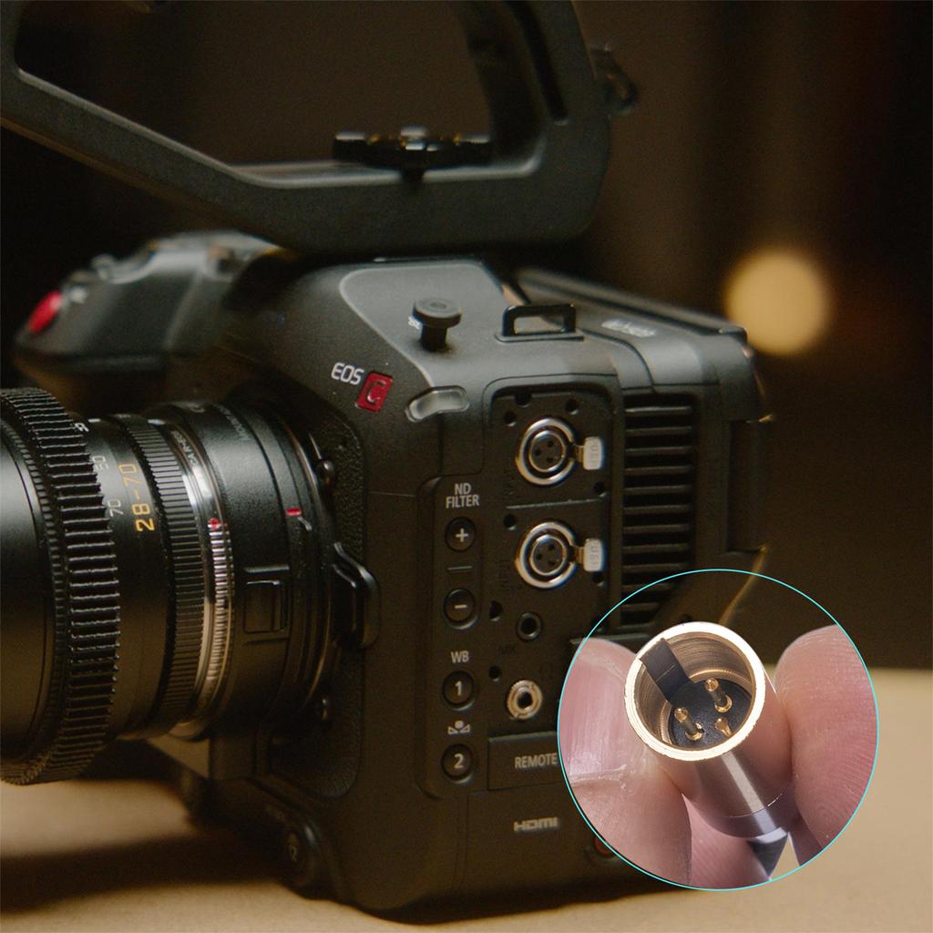 Кабель 3,5 мм на Mini XLR 1/8 дюйма Стерео на 3-контактный Mini XLR Папа Адаптер-разъем Балансный Папа Mini-XLR на 3,5 мм