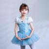Girls' Ballet Tutu Dress: Summer Short-Sleeve Leotard for Stage Performance (2025)
