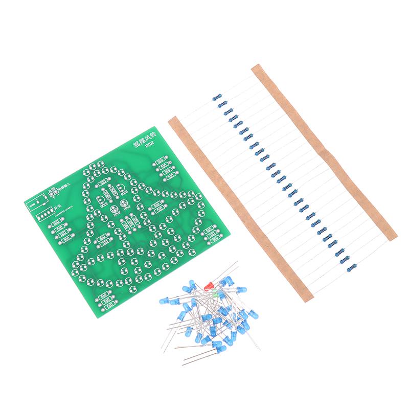 Лабораторные качели-колокольчики своими руками, забавная пайка, электронные качели-колокольчики, ветряные колокольчики, светодиоды, мигающий свет, обучающий комплект на постоянном токе