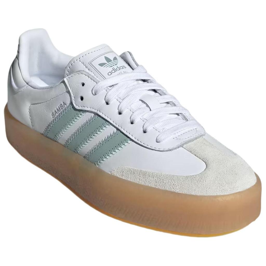 Adidas Sambae White Wonder Blue женские кроссовки Cloud-White Off-White JP5609