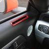 For 2015-2025 Ford Mustang ABS Red Interior Side Door Air Vent Outlet Trim Cover