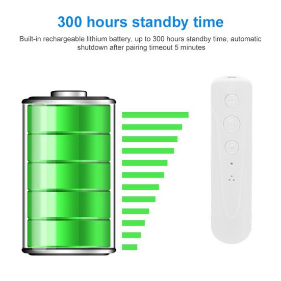 Адаптер аудиоприемника AUX 3,5 мм, совместимый с Bluetooth, для ПК, ноутбука, автомобильной колонки, наушников