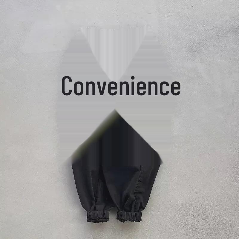 Men's 2024 Spring/Autumn Loose Harem Pants - Korean Style, Retro Casual Nine-Point Trousers