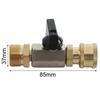 Удобный адаптер M22 14 мм с быстроразъемным соединением для моек высокого давления
